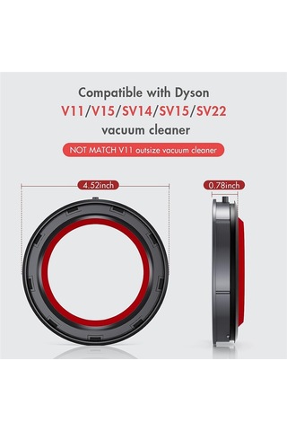 V11/v15/sv14/sv15/sv22 İçin Toz Haznesi Üst Sabit Sızdırmazlık Halkası