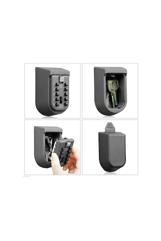 Mühlen Safe Key 9 Şifreli Çelik Kasa Anahtar Kasası Kutusu Anahta