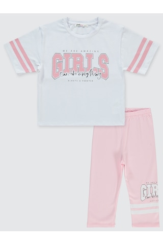 Civil Girls Kız Çocuk 2'li Takım Set 6-9 Yaş Standart Renkli