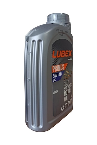 Lubex Primus 5W-40 Ec Tam Sentetik Motor Yağı 2 x 1 L