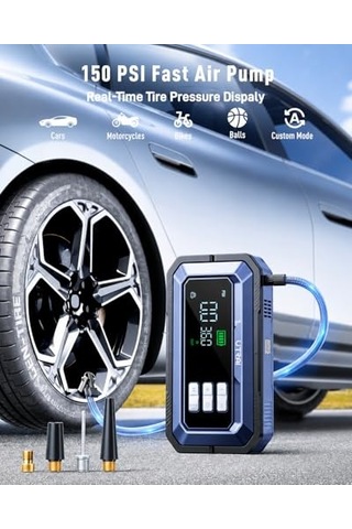 Jstar Js30 16000mah 7000a Bitik Akü Çalıştıran Jump Starter Akü Takviye Cihazı+lastik Şişirme+ Obd2 Araç Teşh