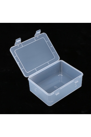 Geeroyoo Pp Malzeme Şeffaf Kapaklı Büyük Kapasiteli Dikdörtgen Saklama Kutusu - Syc-555 Diğer