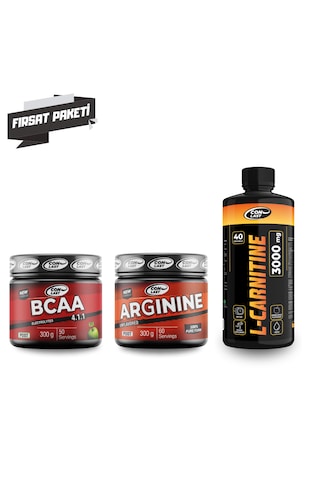 Arginine300gr/bcaa300gr/l-carnetine3000mg Yeşil Elma