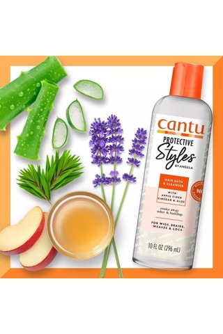 Cantu Angela Koruyucu Stiller Saç Temizleyici Ve Arındırıcı 296 Ml Kıvırcık Saçlar