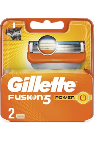 Gillette Fusion5 Power Yedek Başlık 2'li