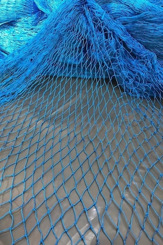 Dekoratif Balık Ağı Saks Mavi 2,5 X 2,5