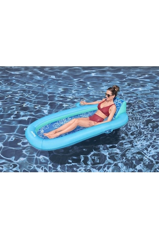 Bestway 43733 Flex N Fold Lounge Deniz Yatağı 1.88m X 98cm X 38cm Mavi
