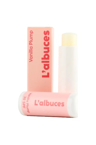 L'albuces Vanilla Plump Lip Balm SPF30