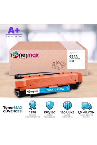 Hp 654a Cf331a Mavi Uyumlu Toner A Plus / Color Laserjet Enterprise M651