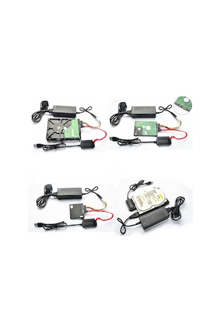 Monyee Usb 2.0 İle Ide/sata Sabit Disk Hdd Dönüştürücü Adaptör Kablosu - 2.5"/3.5" Diskler, Cd/dvd-rom Desteği, 480mbps Hızlı Erişim