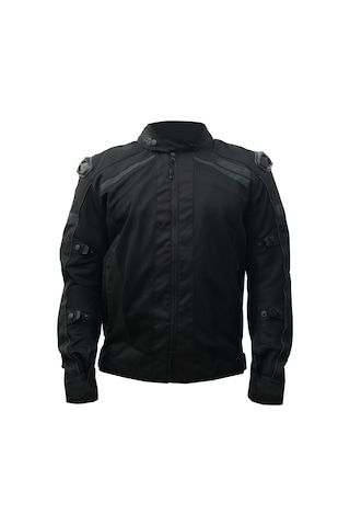 Gp Kompozit Mnty001 Yazlık 5 Korumalı Motosiklet Montu Siyah