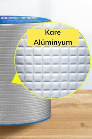 Su Geçirmez Alüminyum Tamir Bandı 10 Cm Çatı, Boru Ve Duvar Çatlak Onarım Bandı