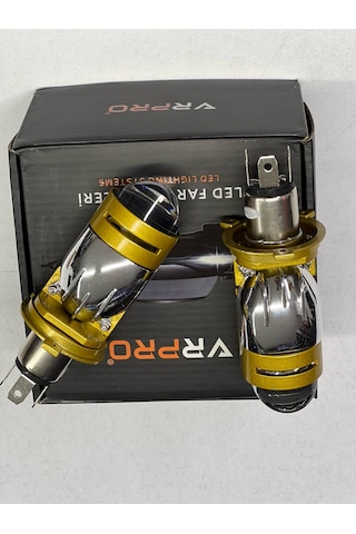 Vr Pro H4 Lens Mercek Yüksek Işık Şimşek Etkili 12v 24v