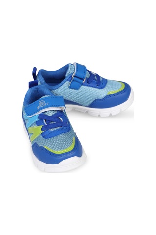 Civil Sport Erkek Çocuk Spor Ayakkabı 22-25 Numara Saks-yeşil Saks Mavisi