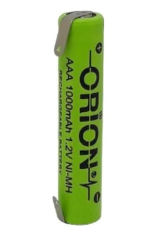 Orion İnce Kalem Aaa Şarjlı 1.2 V 1000 Mah Tıraş Makinesi Pili