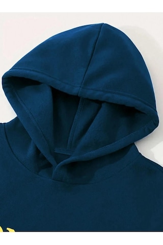 Altamira Erkek Monaco Baskılı Oversize Kapşonlu Sweatshirt 001
