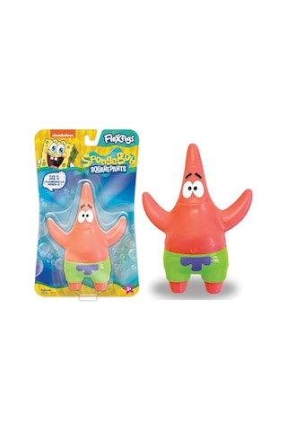 Nickelodeon Spongebob Squarepants Flexfigs Sünger Bob Patrick Esnek Hareketli Figür - 10 Cm Sünger Bob
