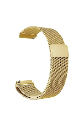 Huawei Watch Gt4 46mm Metal Hasır Mıknatıslı Manyetik Kordon 22mm