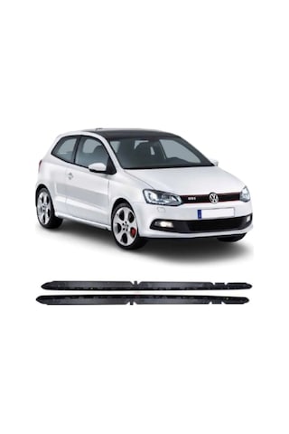 Vw Polo 2009-2017 Gti Yan Marşpiyel, Boyasız, Abs Plastik, Sağ Sol Takım