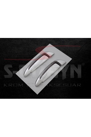 S-Dizayn Fiat Grande Punto Krom Kapı Kolu 2 Kapı 4 Prç 2006 Üzeri Çerçeve