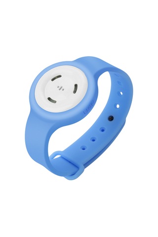 Singree Çocuklar İçin Ultrasonik Sinek Kovucu: Şarj Edilebilir Silikon Bileklik Ve Çanta Askısı - Hafif Mavi Dahili Pil