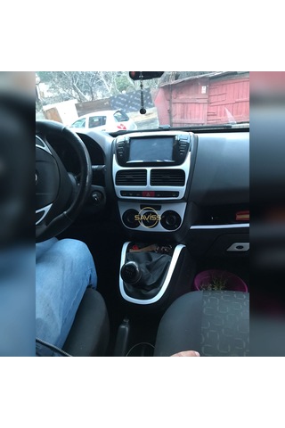Fiat Doblo 3 Full Set Beyaz Torpido Trim Maun Kaplama, Konsol Kaplama (BEYAZ)