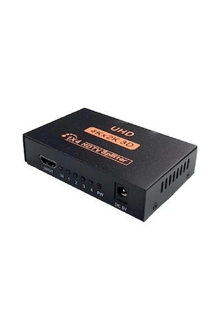 Hdmı Splitter 1x4 4 Port Hdmı Çoklayıcı 1000mbps Kablo Çoklayıcı