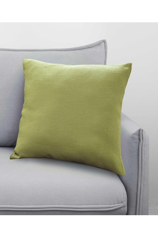 Melodie Keten Kırlent Açık Yeşil 50x50 Cm