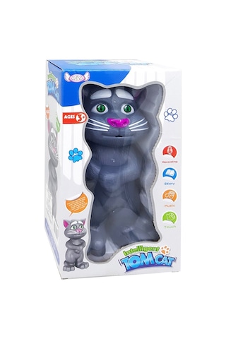 Can Oyuncak Kutulu Pilli Kedi Tom Konuşan
