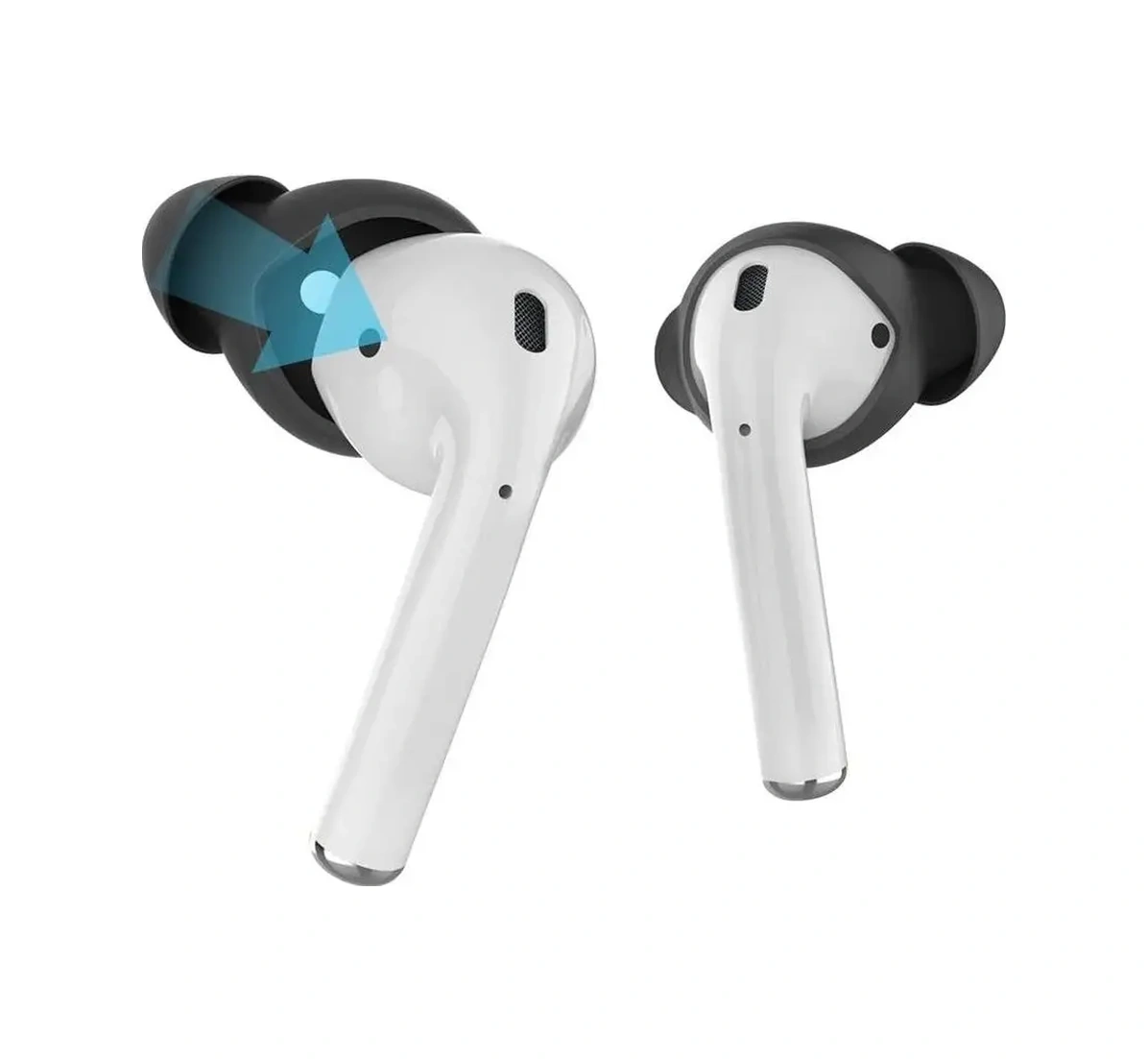 Rumix Kulaklıklıklar Airpods Jbl Huawei Xiaomi İçin Yastıklar 57206641 Beyaz