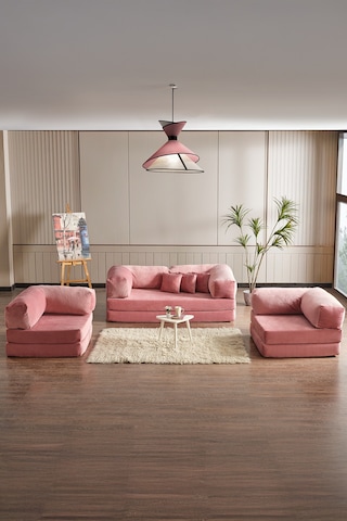 Legom Avanos Aktivite Koltuğu Yatak Olabilen Çok Amaçlı Kanepe Koltuk Takımı Pudra Pudra