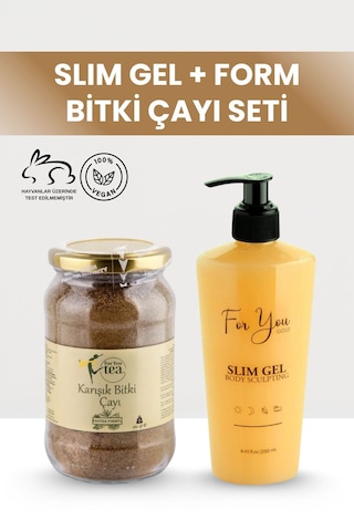 For You Tea Karışık Bitki Çayı Ve Selülit Jeli 250 Ml
