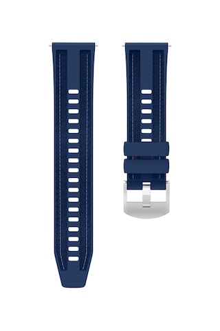 Sneezy Samsung Galaxy Uyumlu Watch 7 44mm 40mm Metal Tokalı Dikiş Detaylı Şık Dokuma Silikon Kordon