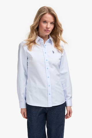 U.S. Polo Assn. U.s. Polo Assn. Kadın Açık Mavi Gömlek Basic 50324791-vr003 Acık Mavı