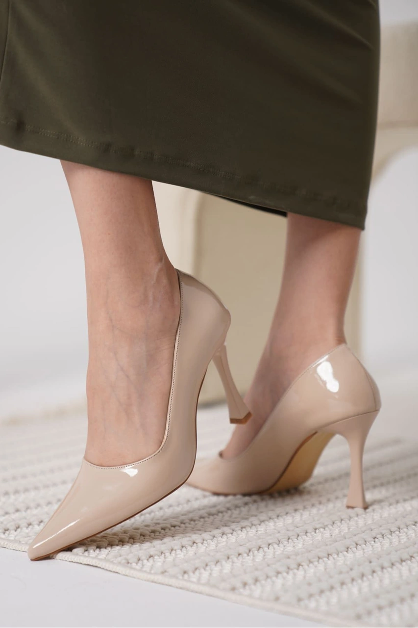 Kocadal Kocadal Blade Nude Rugan Kadın Stiletto Muhtelif