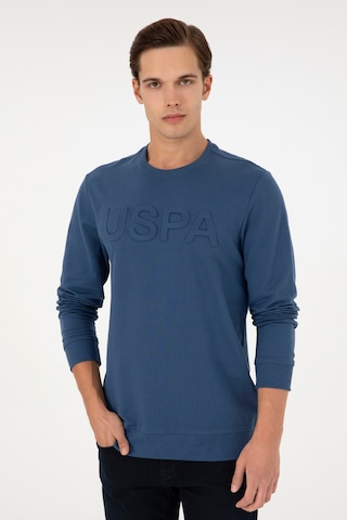 U.s. Polo Assn. Erkek İndigo Sweatshirt 50289058-vr028 Indigo