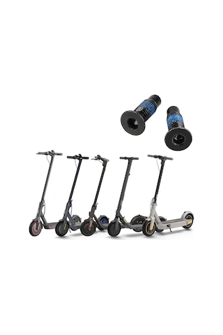 Nayomiglow Ön Baş Vida M365/9 Kauçuk Kırılma Önleyici Scooter Vidası Scooter Aksesuarları 10x8x2cm