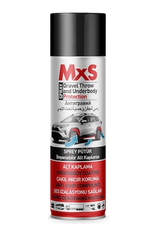 Mxs Pütür Sprey 500 ML Siyah 1 Adet