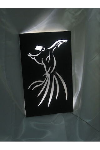 30X45Cm M3 Decorium Ledli Semazen Duvar Aydınlatması