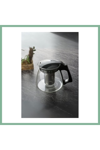 Bşkvirgo Süzgeçli Cam Demlik 1100 Ml Bsk2026 Çok Renkli