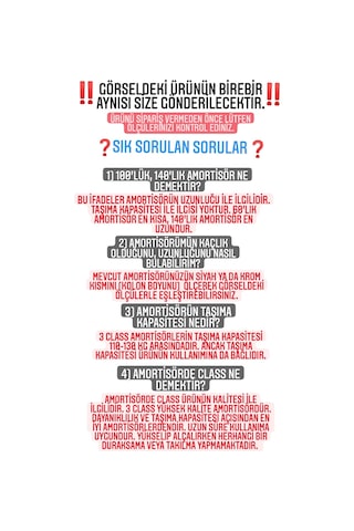 Turaofis Tura Ofis 140'Lık Siyah Amortisör Ofis Koltuğu Yedek Parçası