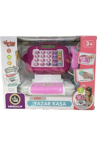 Sesli Ve Işıklı Dokunmatik Yazarkasa Kız Çocuk Oyuncağı