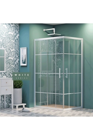 İmaj Banyo Legend White Dikdörtgen Duşakabin Beyaz