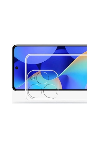 Newface - 675 - Tecno Spark Go 2024 Kılıf Lüx - Csmo-tex - Şeffaf Silikon