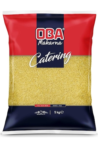 Oba Makarna Catering Arpa Şehriye 5 KG