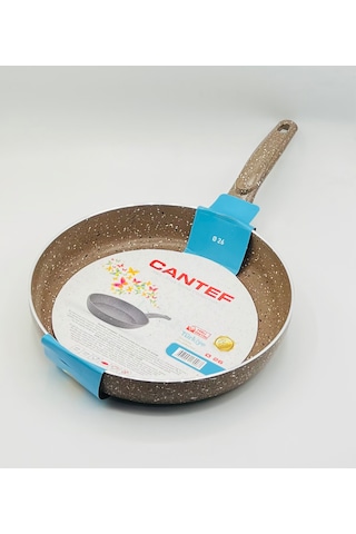 Cantef 26 Cm Yanmaz Yapışmaz Tek Saplı Teflon Tava