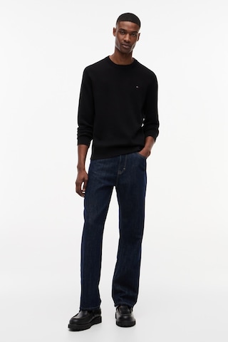 Tommy Hilfiger Tjm Slım Ess Lıght Sweater Ext Erkek Siyah Kazak - Dm0dm22853