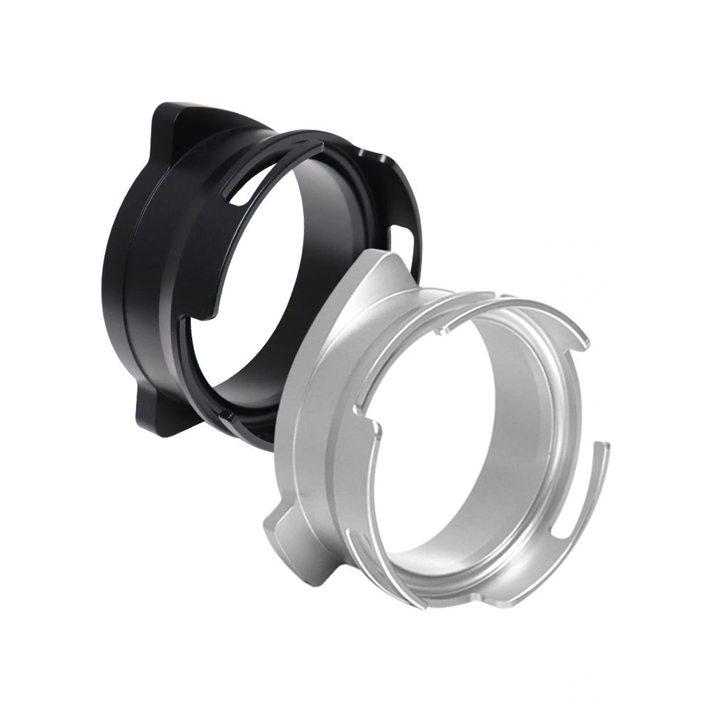 Neevoyu Breville 8 Serisi İçin 54mm Alüminyum Kahve Tozu Döner Filtresi - Uçucu Tozları Engelle, Tekrarlı Kullanım, Kahve Yapımı Aksesuarı Gümüş Gümüş