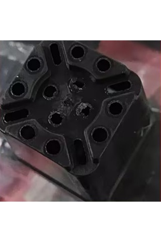 100 Adet Bitki Tek Kullanımlık Çiçek Saksısı Küçük Siyah Kare Kesme Fide Plastik Kare Saksı