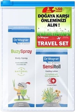 Dr. Wagner Sensirol Roll-On Deodorant 20 ML + Buzy Spray 100 ML
